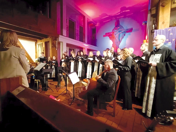 W czasie jubileuszu chórzyści wykonali swoje ulubione kompozycje.