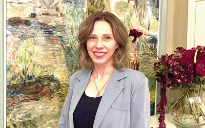 A. Golędzinowska promowała w Gdańsku publikację „Twarzą w twarz z diabłem”.