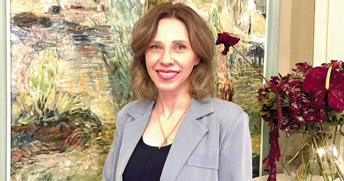 A. Golędzinowska promowała w Gdańsku publikację „Twarzą w twarz z diabłem”.