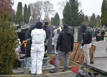 Odkrycia IPN na cmentarzu przy Unickiej