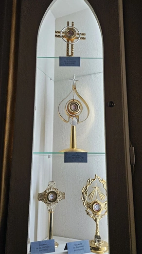 Poświęcenie figury Chrystusa upadającego pod krzyżem u radomskich bernardynów