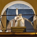 Poświęcenie figury Chrystusa upadającego pod krzyżem u radomskich bernardynów