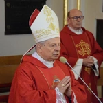 Poświęcenie figury Chrystusa upadającego pod krzyżem u radomskich bernardynów