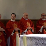 Poświęcenie figury Chrystusa upadającego pod krzyżem u radomskich bernardynów