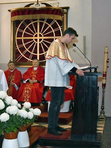 Msza św. w intencji proboscza parafii w Piątku