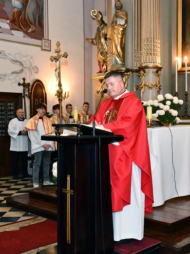 Msza św. w intencji proboscza parafii w Piątku
