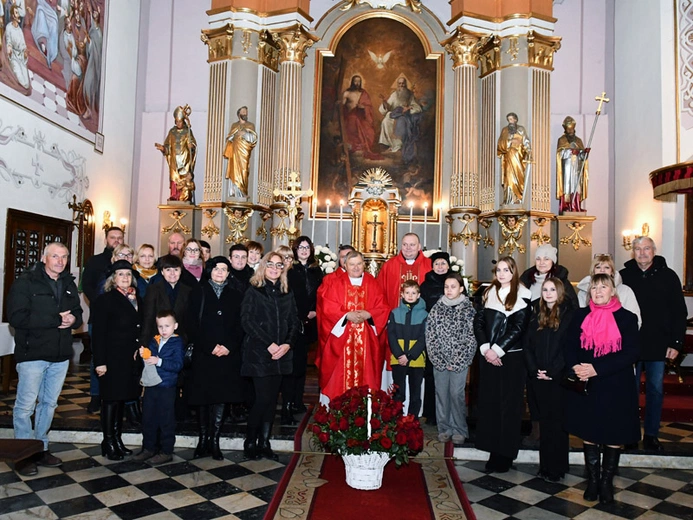 Msza św. w intencji proboscza parafii w Piątku