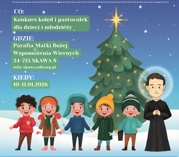 Zaproszenie do Skawy. Bosko kolędować dla Jezusa