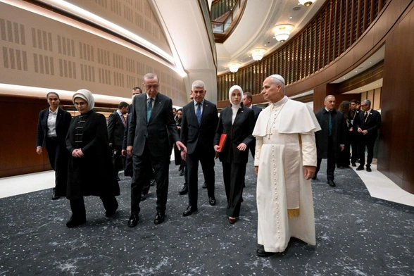 Leon XIV w Ankarze: Wszyscy jesteśmy dziećmi Bożymi (pełny tekst)