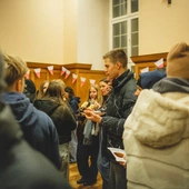 Blok formacyjny podczas jubileuszu młodych