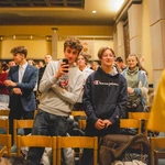 Blok formacyjny podczas jubileuszu młodych