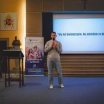 Blok formacyjny podczas jubileuszu młodych