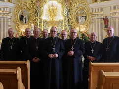 Kamień Śl. Spotkanie biskupów metropolii górnośląskiej 