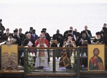 Papież i patriarcha Konstantynopola w dawnej Nicei