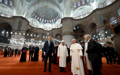 Wizyta Leona XIV w Błękitnym Meczecie Sułtana Ahmeda