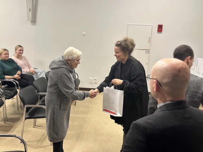 Rozdanie nagród w konkursie "Sto na sto"