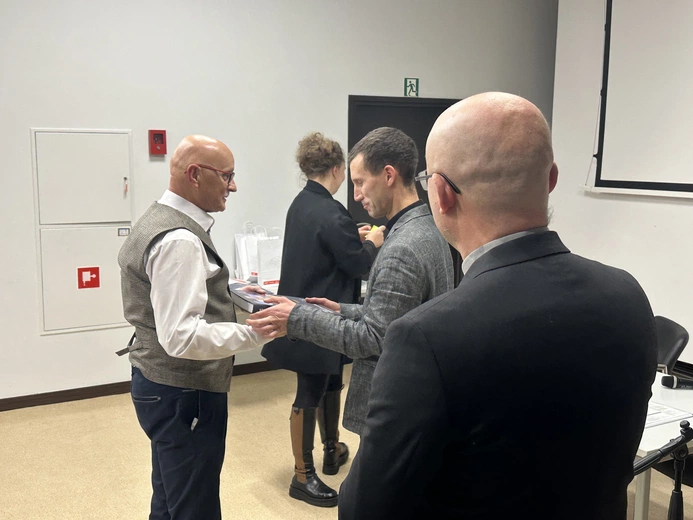 Rozdanie nagród w konkursie "Sto na sto"