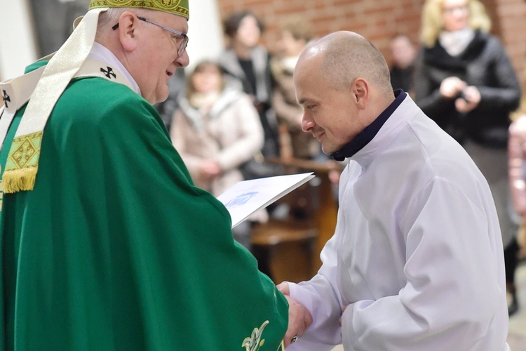 Błogosławieństwo szafarzy nadzwyczajnych Komunii św.