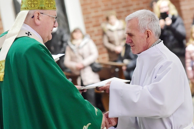 Błogosławieństwo szafarzy nadzwyczajnych Komunii św.