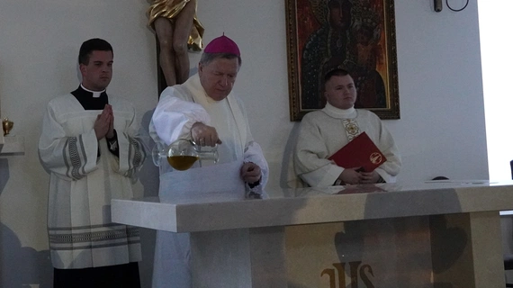 Poświęcenie kościoła NMP Częstochowskiej w Kątnej