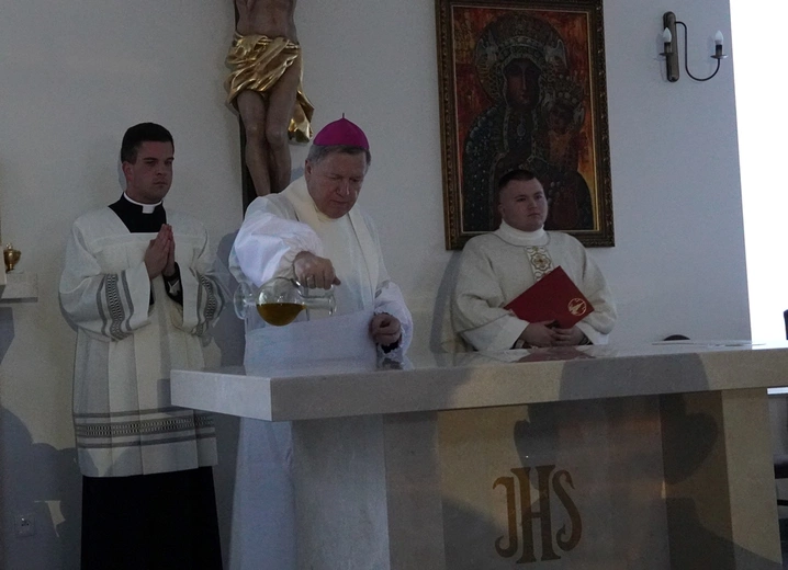 Poświęcenie kościoła NMP Częstochowskiej w Kątnej