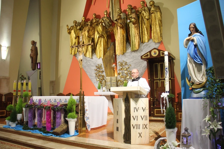 Brzesko. Błogosławieństwo lektorów i pielgrzymka LSO dekanatu brzeskiego