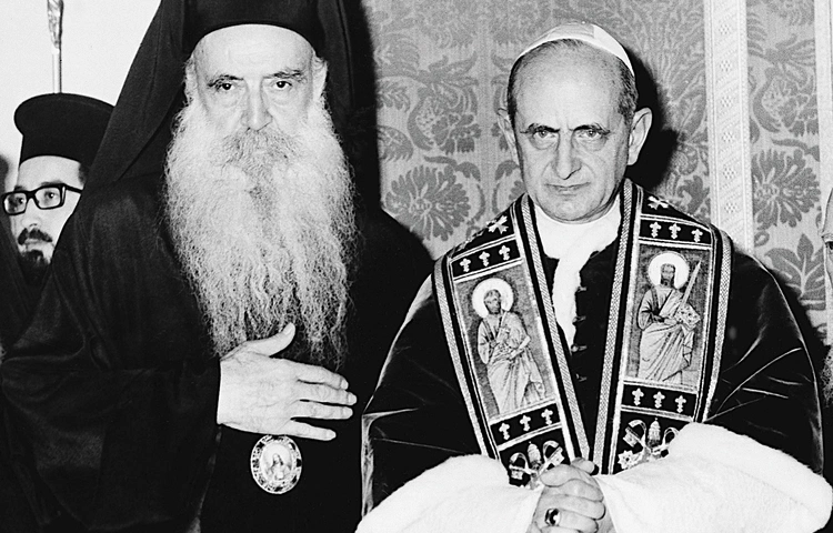 Mija 60 lat, odkąd papież i patriarcha Kościoła Wschodu rozpoczęli drogę powrotu do jedności