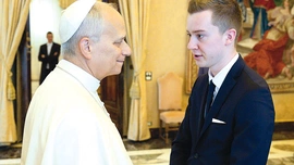 Nasz diecezjanin spotkał się z papieżem