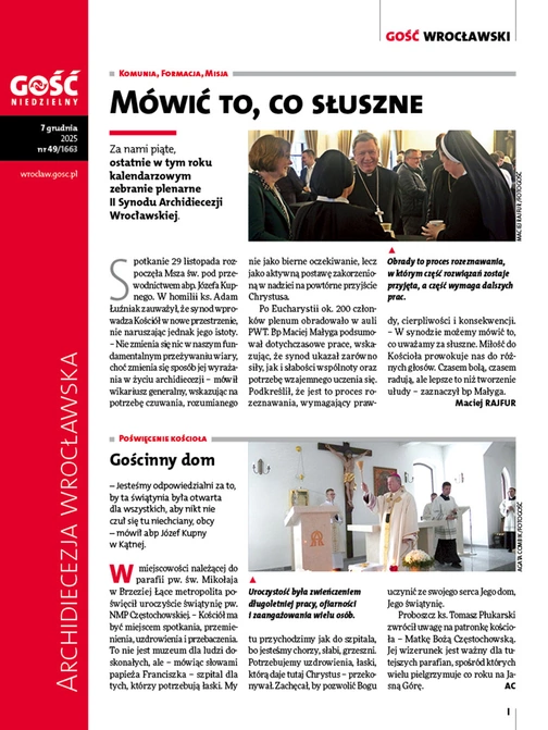Gość Wrocławski 49/2025