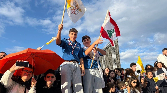 Radość z wizyty papieża w Libanie