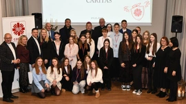 Młodzi wolontariusze nagrodzeni przez diecezjalną Caritas