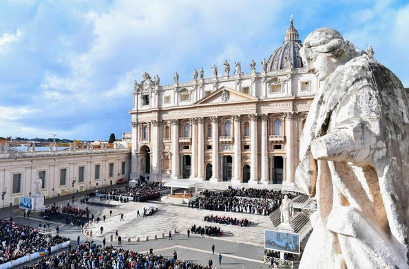 Na watykańskim Placu św. Piotra