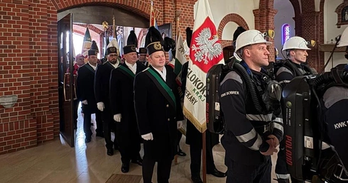 Msza barbórkowa na Bobrku