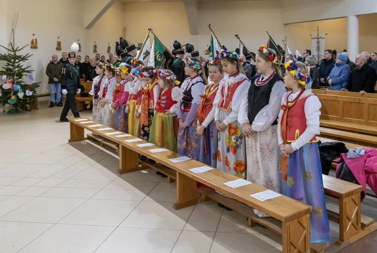Msza barbórkowa w Sośnicy