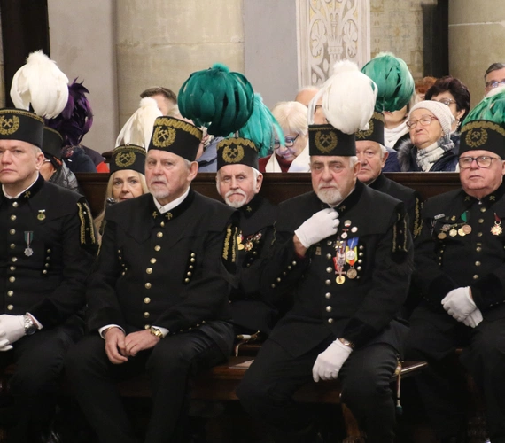 Płock. Barbórka w katedrze