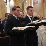 Obłóczyny oraz włączenie do grona kandydatów do diakonatu i prezbiteratu