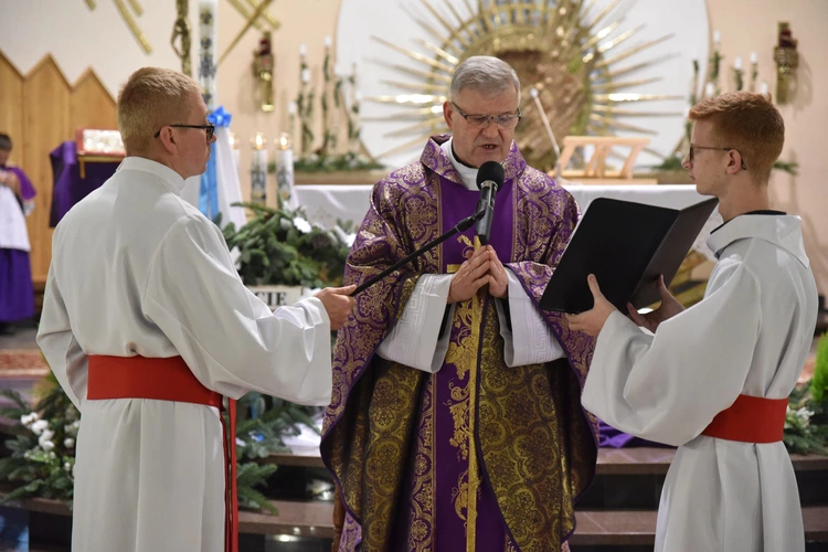 Błogosławieństwo lektorów w Jodłowej