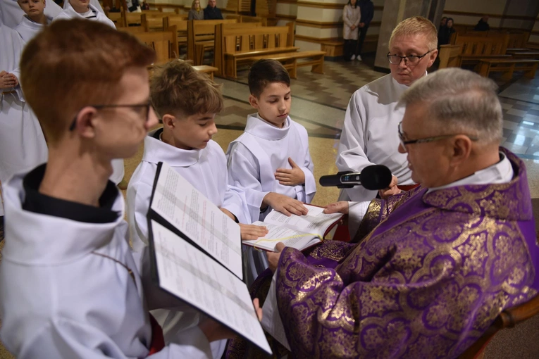 Błogosławieństwo lektorów w Jodłowej