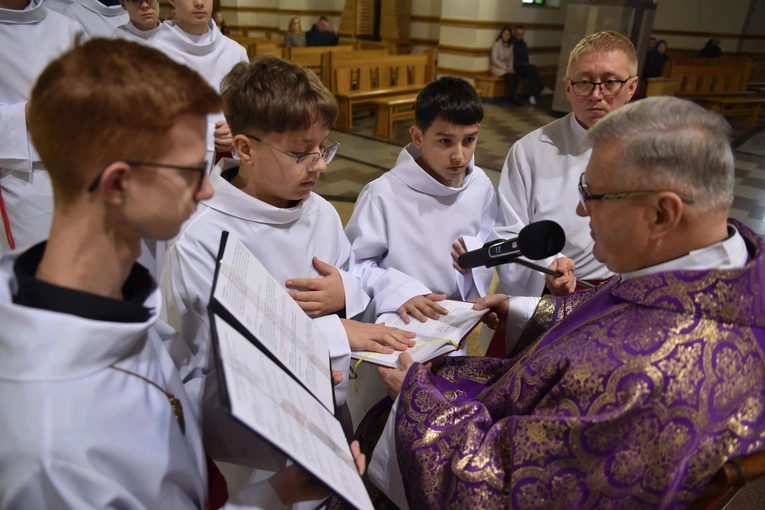 Błogosławieństwo lektorów w Jodłowej