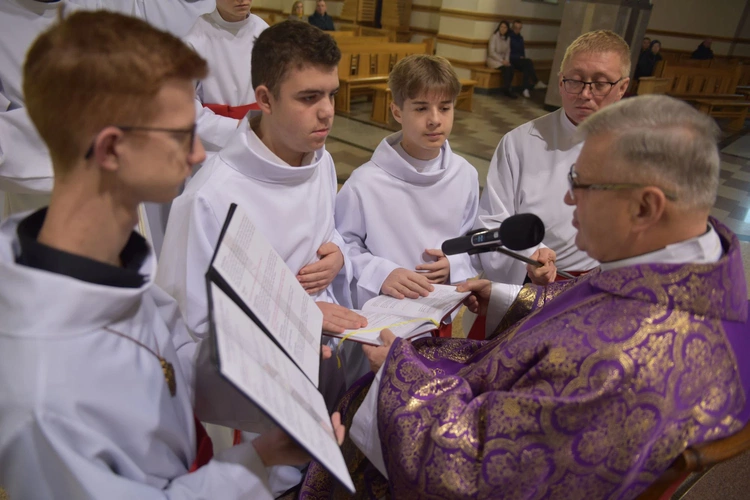 Błogosławieństwo lektorów w Jodłowej