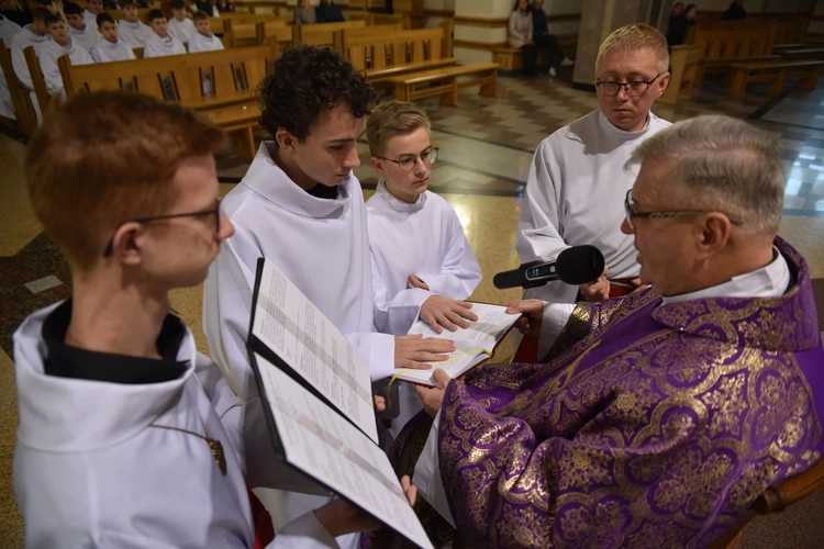 Błogosławieństwo lektorów w Jodłowej