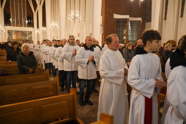 Uroczystość kandydatury w konkatedrze w Stalowej Woli