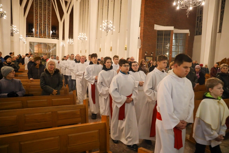 Uroczystość kandydatury w konkatedrze w Stalowej Woli