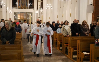 Uroczystość kandydatury w konkatedrze w Stalowej Woli