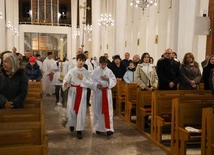 Uroczystość kandydatury w konkatedrze w Stalowej Woli