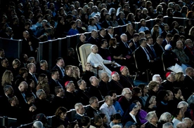 Papież na Koncercie z ubogimi: muzyka, boski dar dla wszystkich