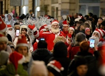 Orszak świętego Mikołaja w Kielcach