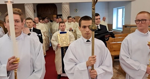 Obłóczyny i kandydatura w radomskim seminarium 