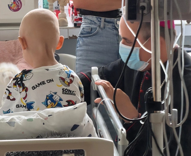 Abp Andrzej spotkał się z pacjentami Górnośląskiego Centrum Zdrowia Dziecka