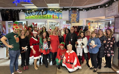 Abp Andrzej spotkał się z pacjentami Górnośląskiego Centrum Zdrowia Dziecka